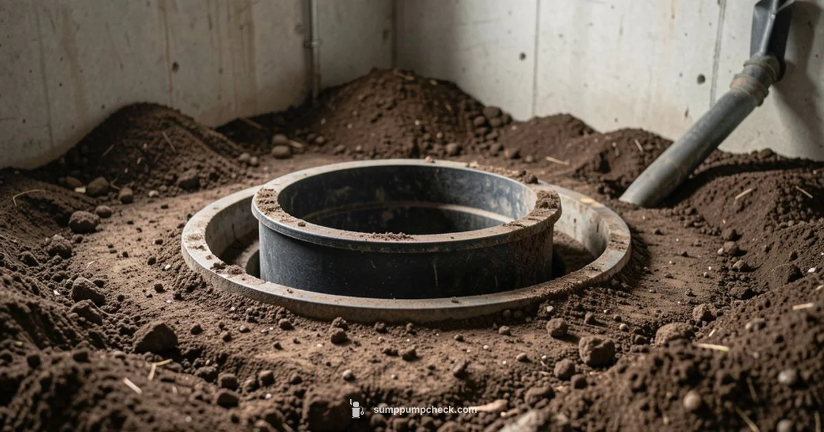 Basement Sump Setup - Sump Pump Check