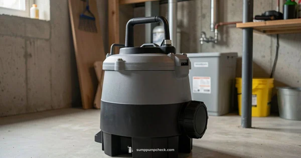 Portable Sump Pump - Sump Pump Check