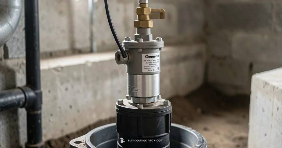 Vertical Float Switch - Sump Pump Check