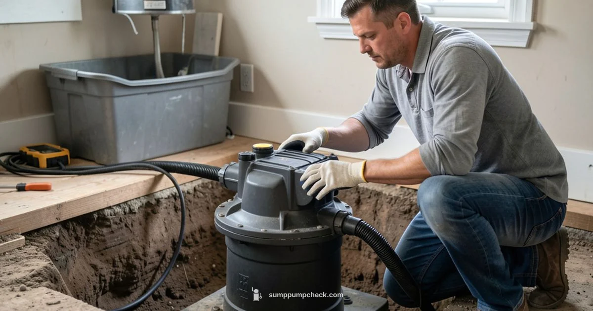New Sump Pump Guide - Sump Pump Check