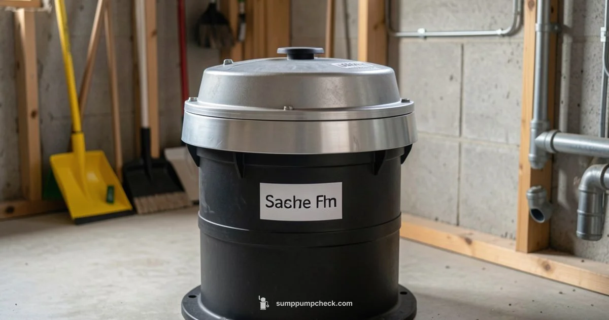 Radon-Safe Sump Setup - Sump Pump Check