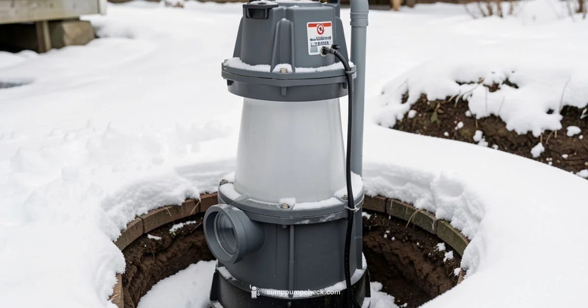 Winter Sump Install Winter Sump Install - Sump Pump Check