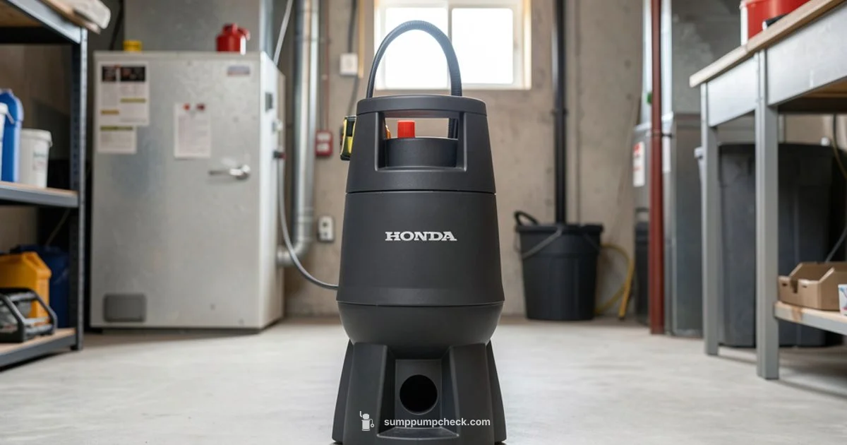 Honda Sump Pump Guide Honda Sump Pump Guide - Sump Pump Check