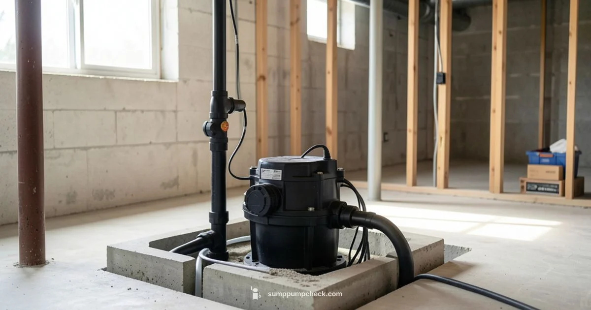 Submersible Sump Pump Replacement Submersible Sump Pump Replacement - Sump Pump Check