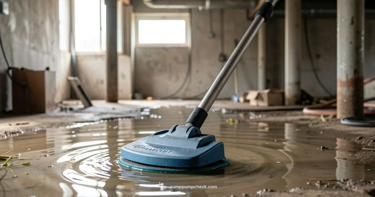 Floor Sucker Guide - Sump Pump Check