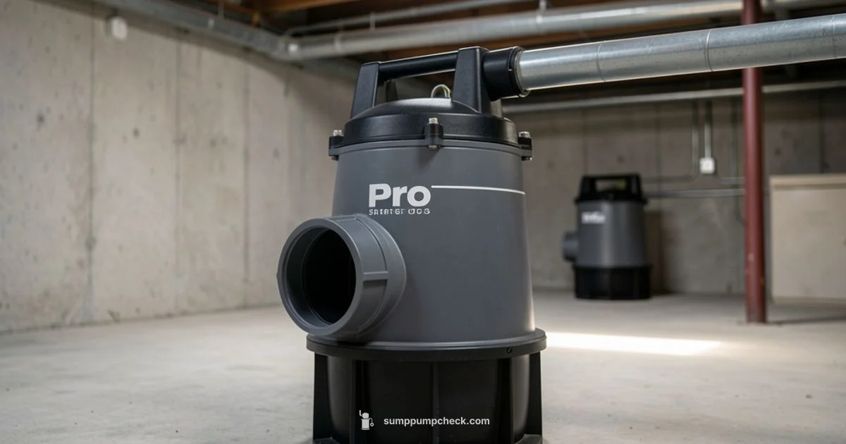 Pro Series Sump Pump - Sump Pump Check