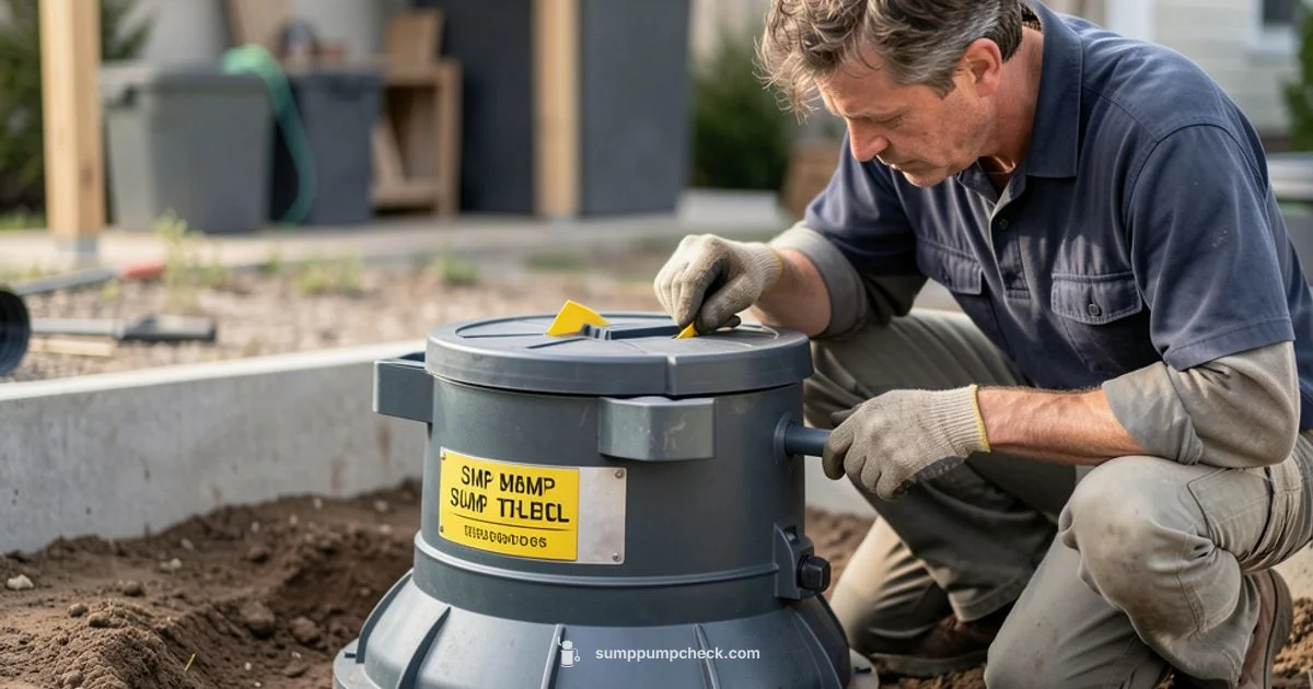 Stop Running - Sump Pump Check