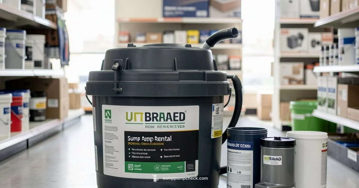 Sump Pump Rental Guide Sump Pump Rental Guide - Sump Pump Check