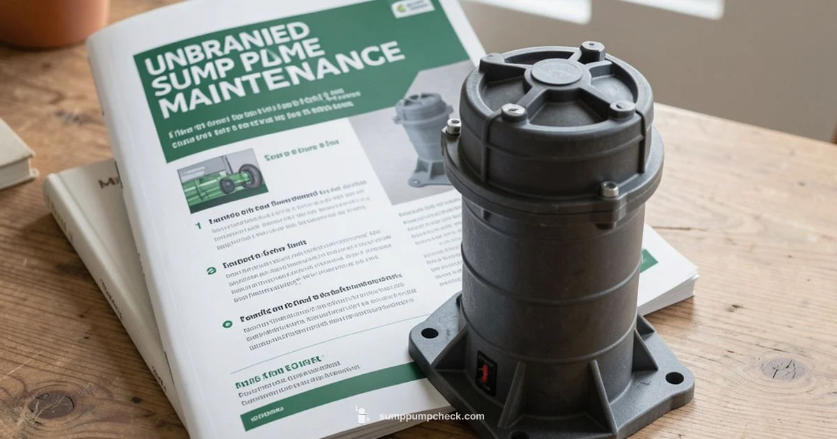 Sump Pump Cleaning - Sump Pump Check