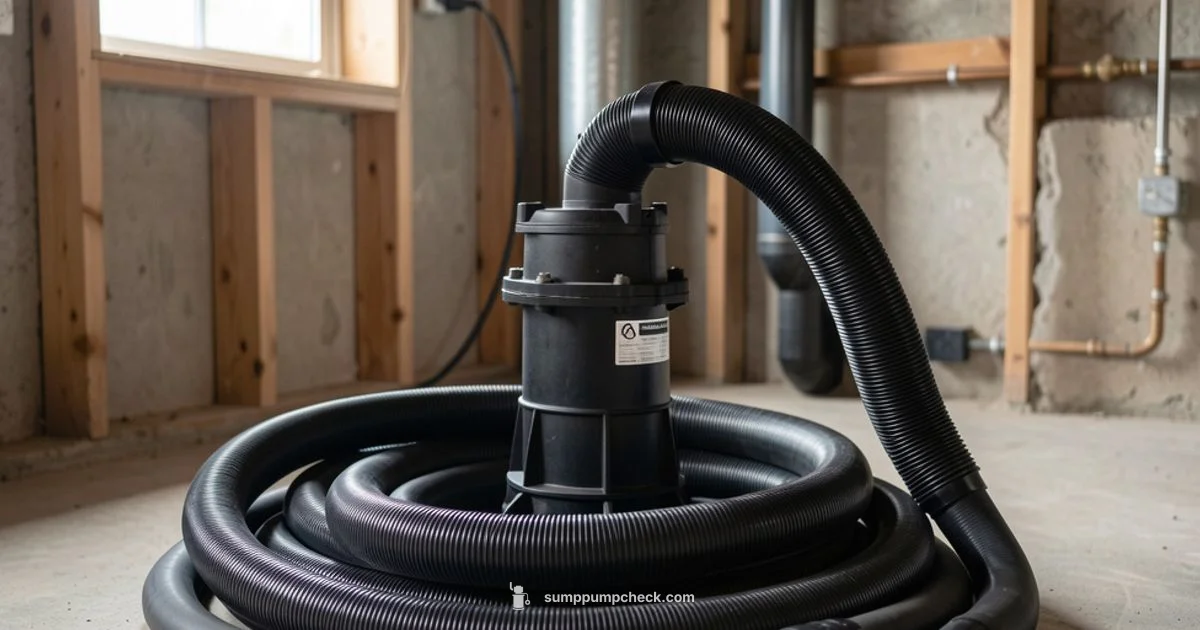 Sump Pump Hose 1 1/2 Guide - Sump Pump Check