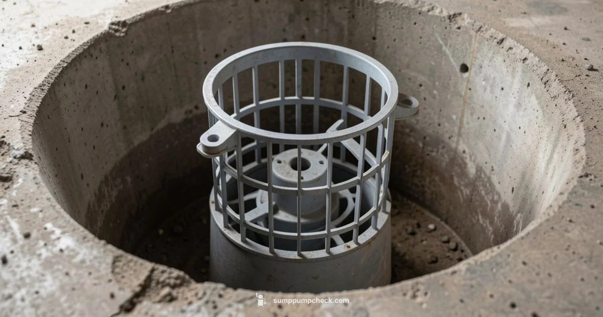 Sump Pump Basket - Sump Pump Check