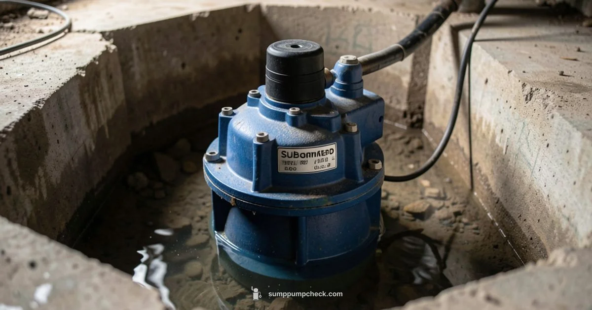 Sump Submersion Guide - Sump Pump Check