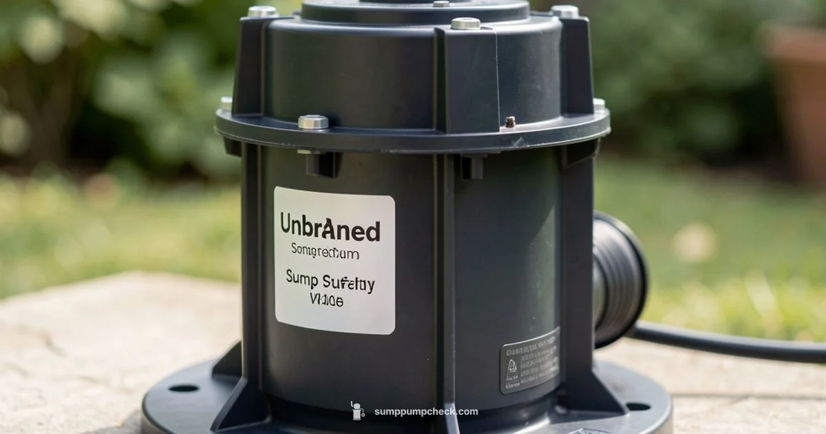 Sump Pump Safety - Sump Pump Check