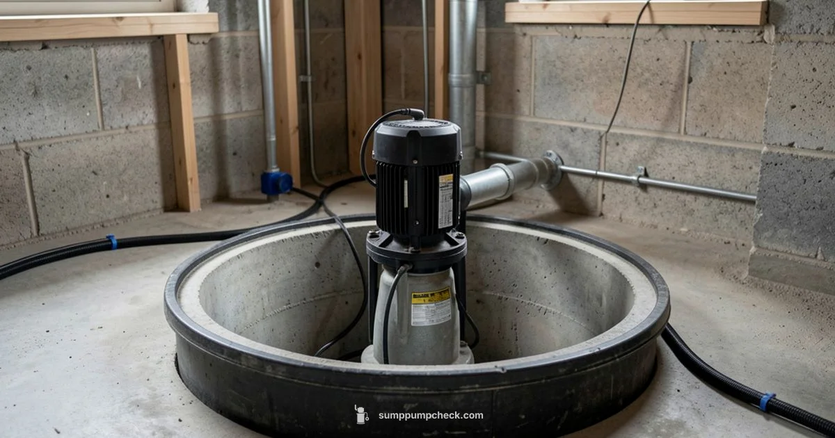 Everbilt Sewage Pump - Sump Pump Check