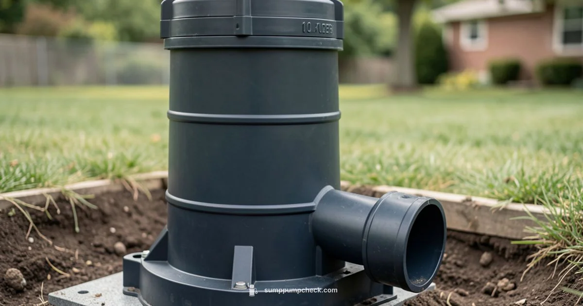 Check Valve Install - Sump Pump Check