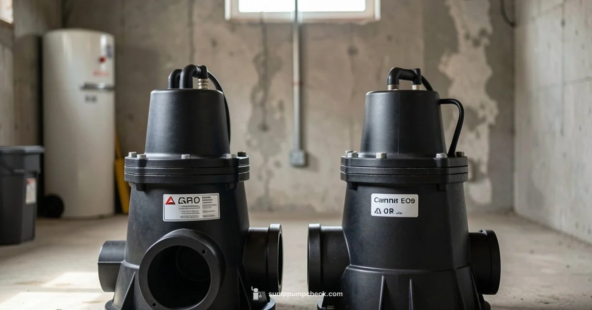 Little Giant vs Barracuda - Sump Pump Check
