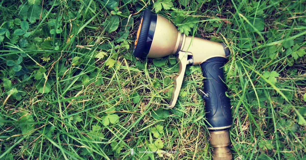 Sump to Hose Setup Sump to Hose Setup - Sump Pump Check