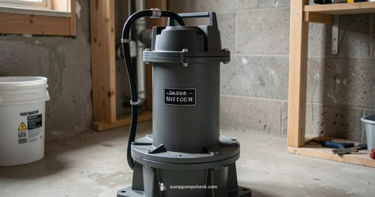 3/4 HP Guide - Sump Pump Check