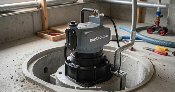 Barracuda Sewage Pump - Sump Pump Check