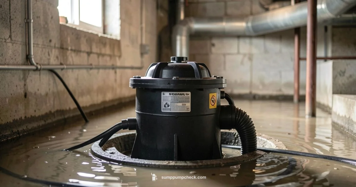 Basement Sump Backup - Sump Pump Check
