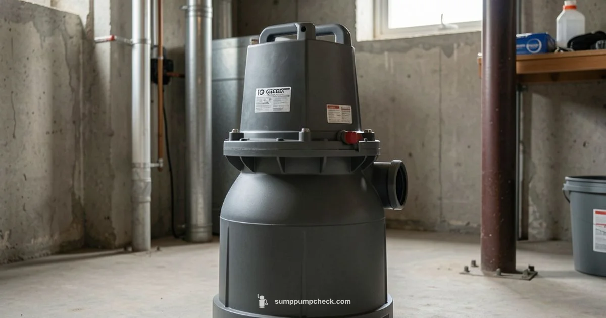 Ion Genesis Sump Pump - Sump Pump Check