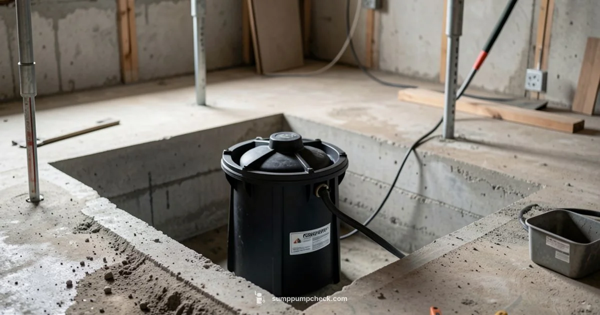 Sump Pump Basins Sump Pump Basins - Sump Pump Check
