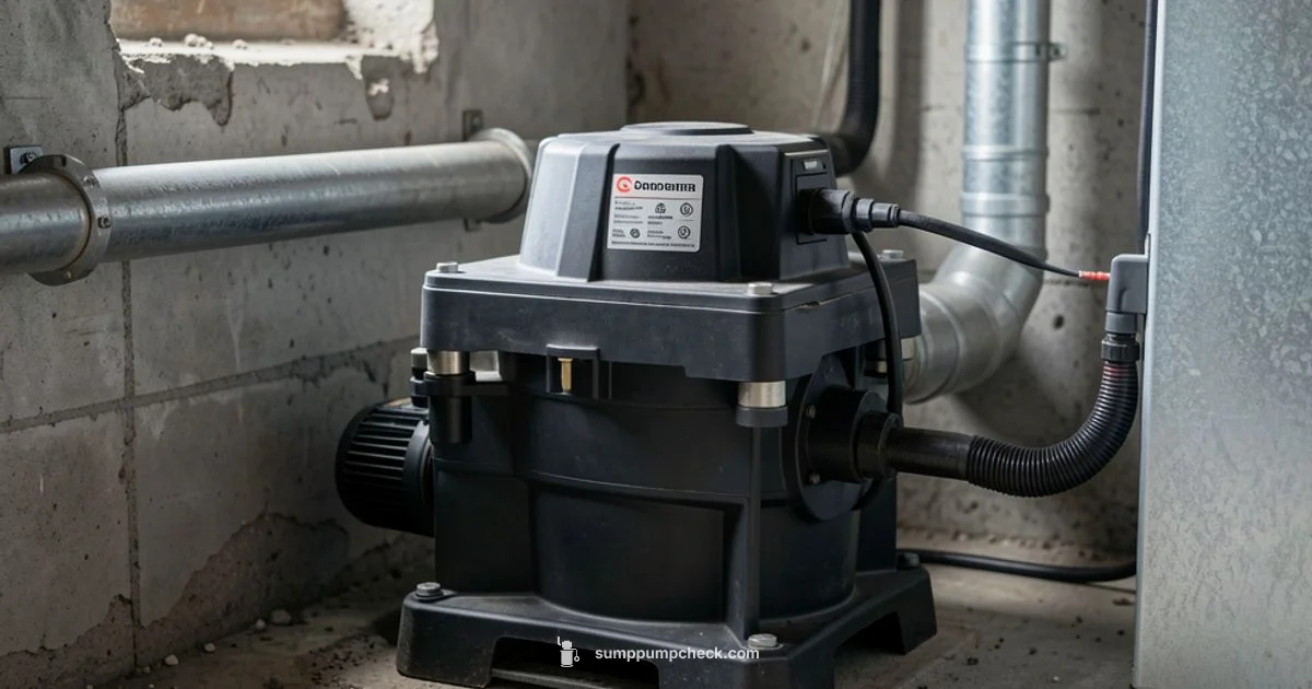 Water Powered Backup Water Powered Backup - Sump Pump Check