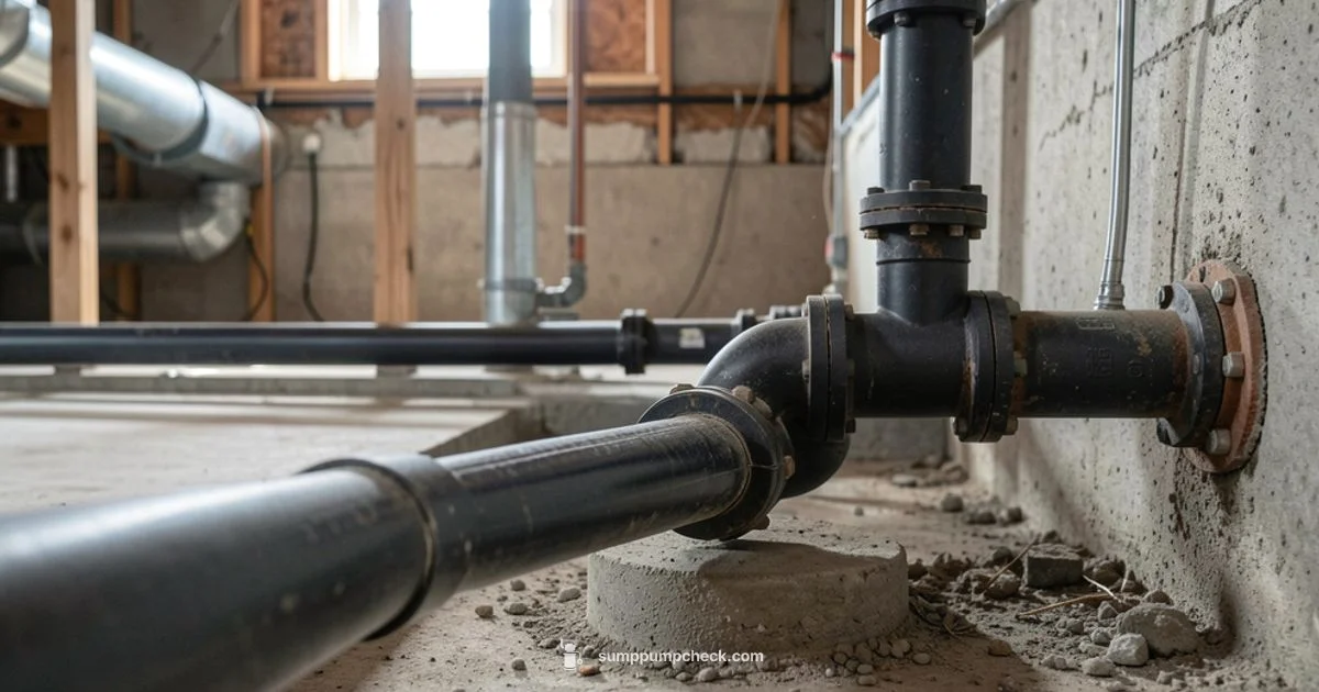 Sump Drain Line Guide Sump Drain Line Guide - Sump Pump Check