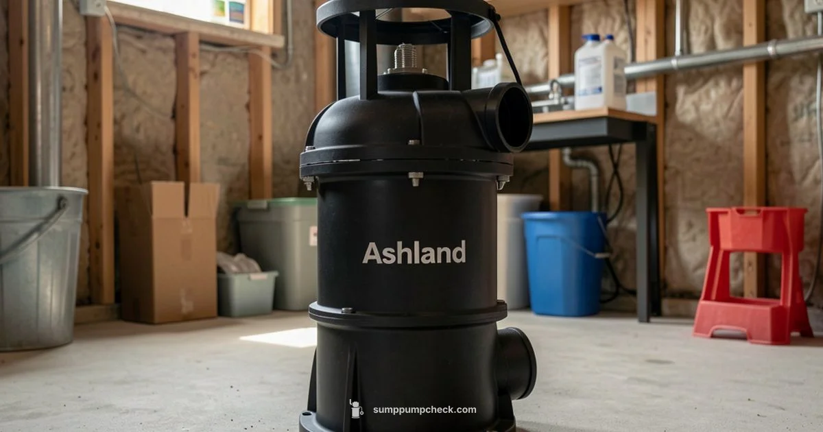 Ashland Sump Pump Guide - Sump Pump Check