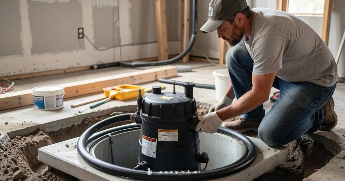 Sump Pump Install - Sump Pump Check