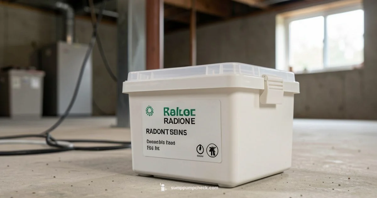 Radon Mitigation Guide - Sump Pump Check