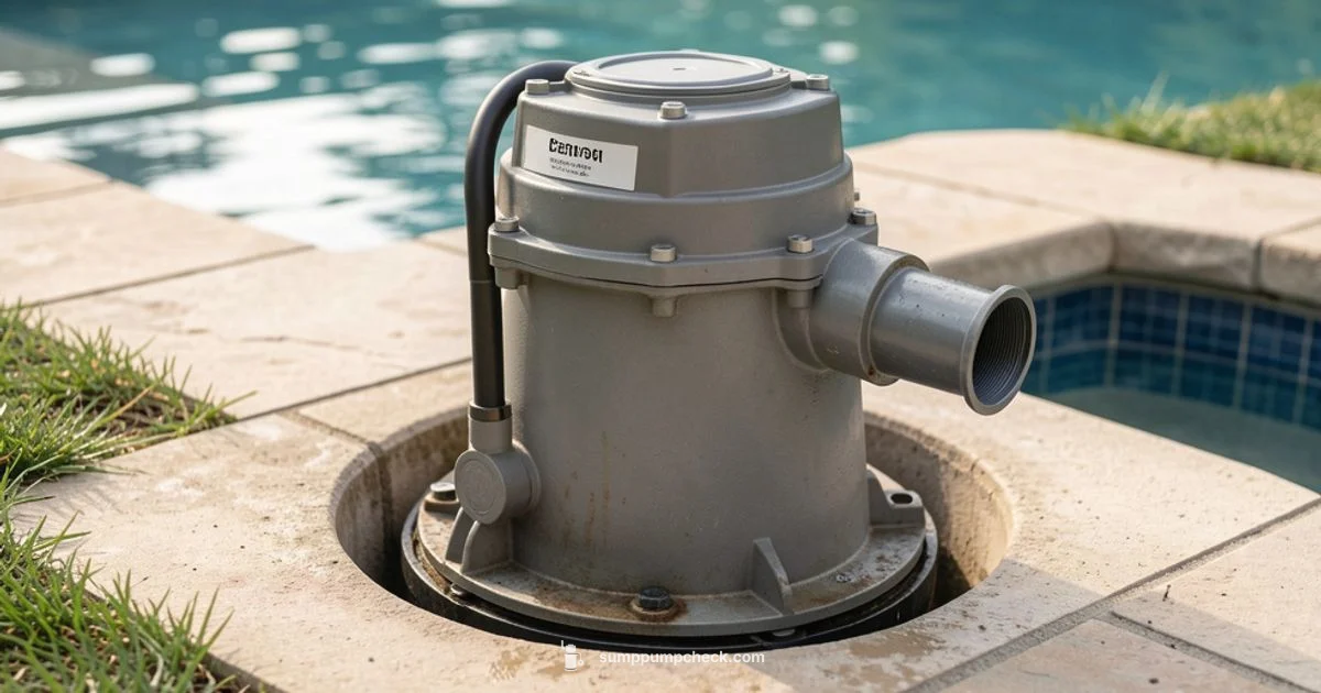 Pool Drain Guide - Sump Pump Check