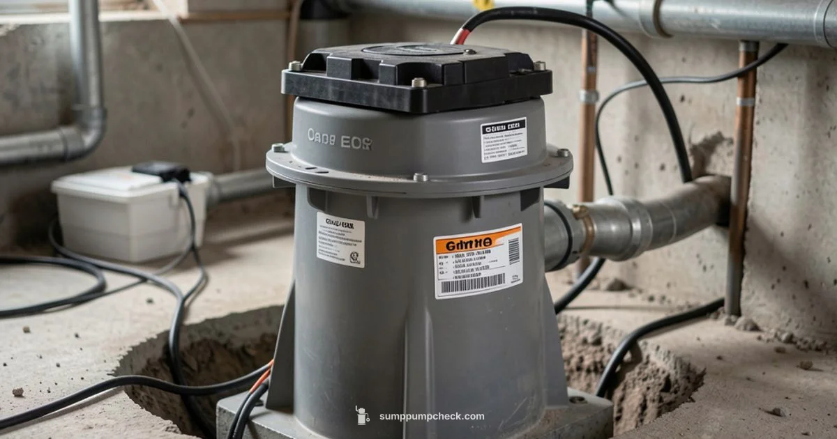 Backup Power Ready - Sump Pump Check
