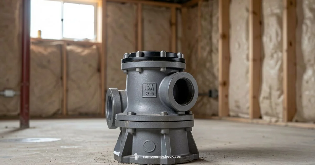 Sump Valve Guide - Sump Pump Check