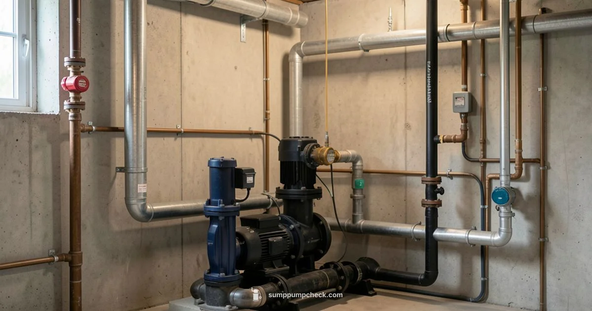 Duplex Sewage System Duplex Sewage System - Sump Pump Check