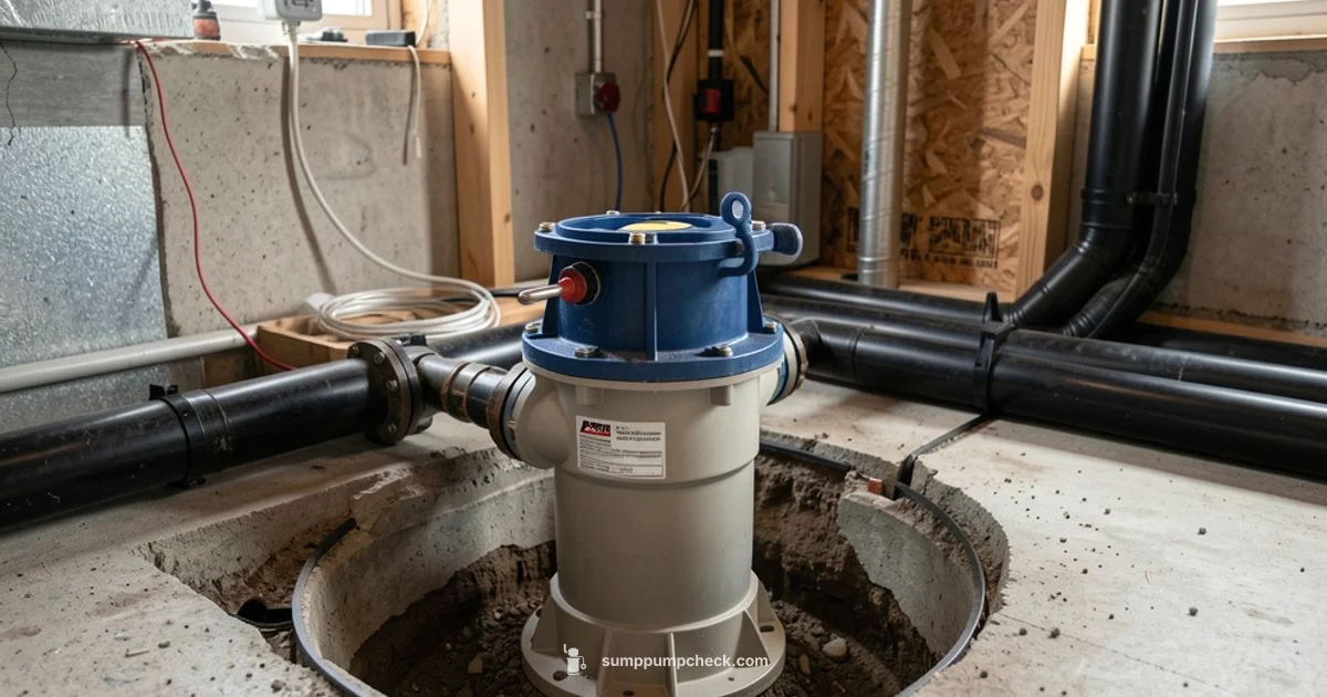 Sump Pump Setup - Sump Pump Check