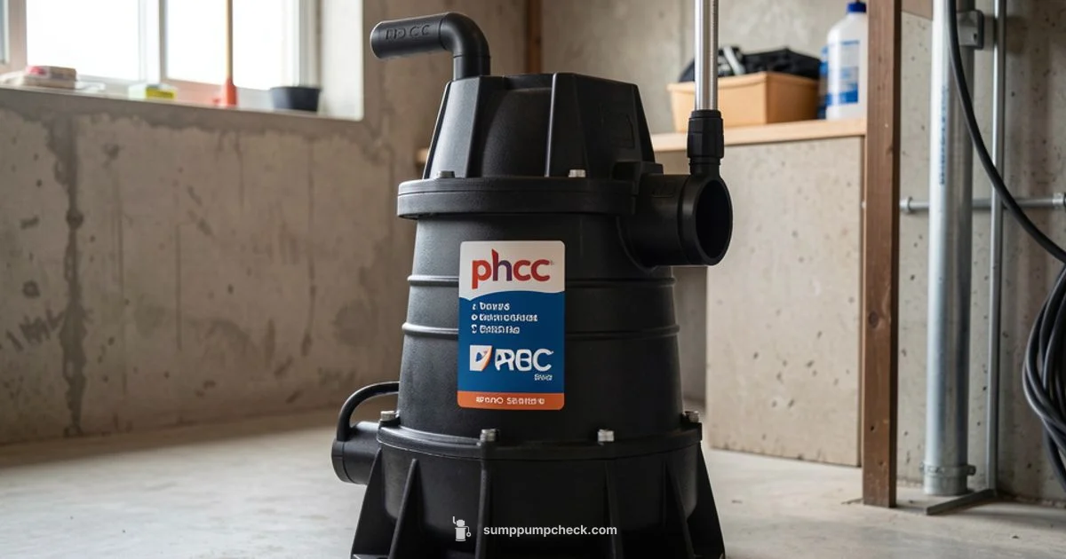 PHCC Pro Series Review PHCC Pro Series Review - Sump Pump Check