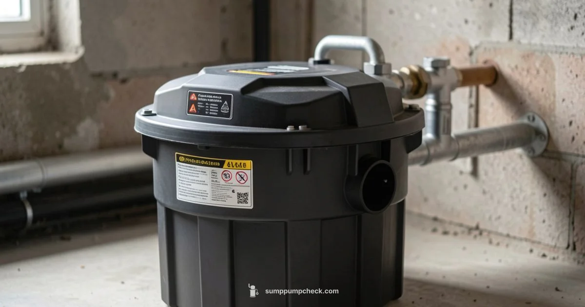 Backup Sump Protection - Sump Pump Check