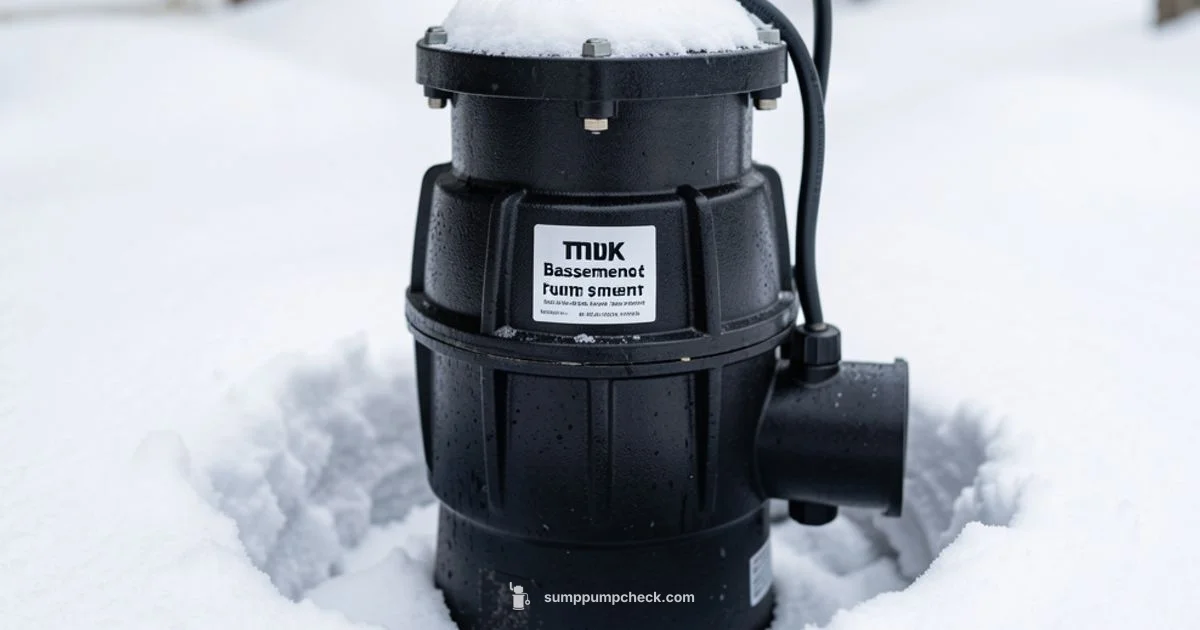 Winter-Ready Sump Pump - Sump Pump Check