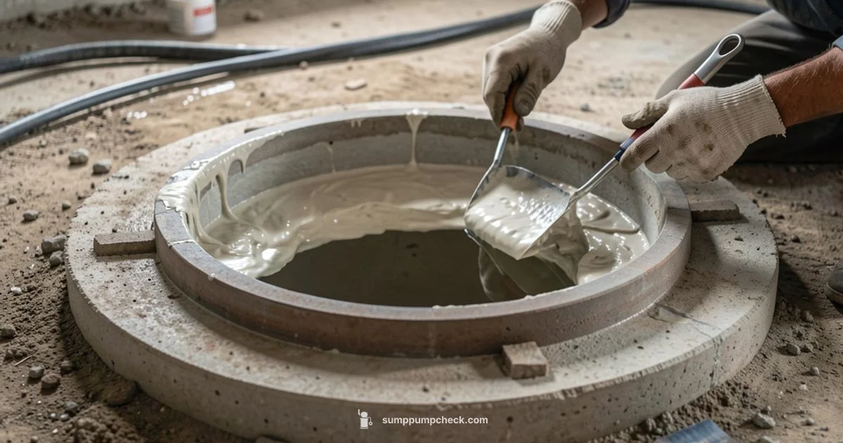 Radon Seal Sump Pit - Sump Pump Check